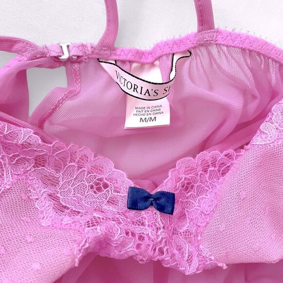 Victoria’s Secret Sheer Lace Babydoll Nightie - Picture 8 of 8